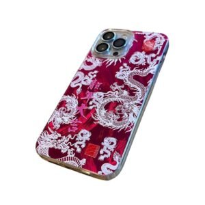 Dragon Pink Phone Case - Casing HP Motif Naga Pink dengan UV Printing