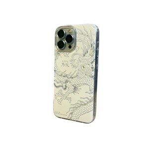 Dragon White Phone Case - Casing HP Motif Naga Putih dengan UV Printing