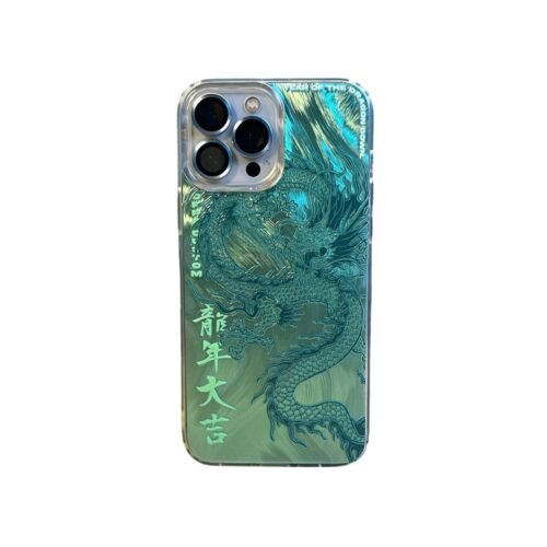 Dragon Green Phone Case - Casing HP Motif Naga Hijau dengan UV Printing