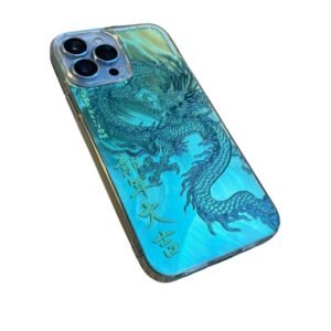 Dragon Green Phone Case - Casing HP Motif Naga Hijau dengan UV Printing