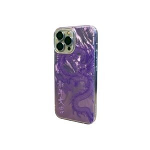 Dragon Purple Phone Case - Casing HP Motif Naga Ungu dengan UV Printing