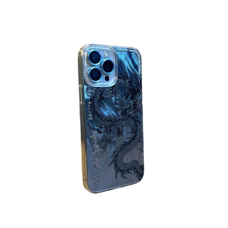 Dragon Black Phone Case - Casing HP Motif Naga Hitam dengan UV Printing