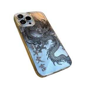 Dragon Black Phone Case - Casing HP Motif Naga Hitam dengan UV Printing